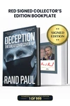 Limited Red Edition: Includes Rand Paul's Personal Autograph on Bookplate Inside Book in Red Ink. 1 of 999.