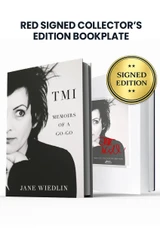 Limited Red Edition: Includes Jane Wiedlin's Personal Autograph on Bookplate Inside Book in Red Ink.