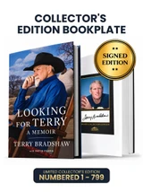 Limited Collector's Edition: Includes Terry Bradshaw's Personal Autograph on Custom Bookplate Inside Book in Black Ink. Numbered 1 through 799.