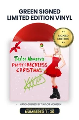 Limited Green Edition: Includes Taylor Momsen's Personal Autograph on Vinyl Jacket in Light Green Ink. 1 of 30.