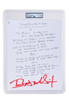 Bret Michaels Signed in Red: PSA Slabbed & Authenticated. Only 1 unit available.