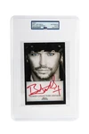 Bret Michaels Bookplate Signed in Red: PSA Slabbed & Authenticated. Only 15 Units Available.