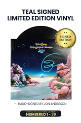 Limited Teal Edition: Includes Jon Anderson's Personal Autograph on Vinyl Jacket in Teal Ink. Numbered 1 through 39.