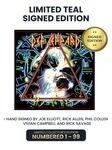 Limited Teal Edition: Includes Joe Elliott, Phil Collen, Rick Allen, Rick Savage, and Vivian Campbell's Personal Autographs on Vinyl Jacket in Teal Ink. Numbered 1 through 99.