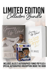 Limited Edition Collector's Bundle: Includes a Gold Special Inscription Edition of the Book, hand-signed by Jaleel White. Includes Jaleel's Funko Pop, hand-signed by Jaleel White. Limited to 1,000.