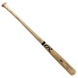 Derrek Lee Signed Rawlings Blonde Baseball Bat (Beckett)