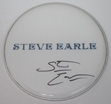 Steve Earle Signed Drumhead DD63550