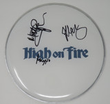 High On Fire Signed Drumhead LH-RR59497