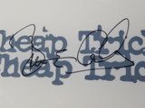 Bun E. Carlos Signed Drumhead AQ12253