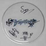 Dragonforce Signed Drumhead FF51398