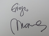 Giorgio Moroder Signed Drumhead DD63829