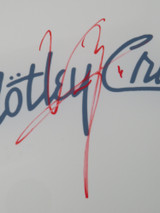 Motley Crue Signed Drumhead WIT698550