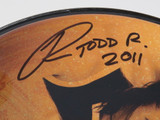 Todd Rundgren Signed Drumhead RR58647