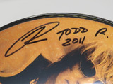 Todd Rundgren Signed Drumhead RR58650