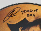 Todd Rundgren Signed Drumhead RR58605