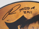 Todd Rundgren Signed Drumhead RR58606