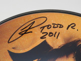 Todd Rundgren Signed Drumhead RR58613