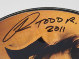 Todd Rundgren Signed Drumhead RR58617