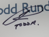Todd Rundgren Signed Drumhead RR58651