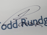 Todd Rundgren Signed Drumhead RR58657