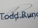Todd Rundgren Signed Drumhead RR58659