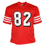 John Taylor Signed Pro Edition Shadow Number Red Football Jersey (JSA)