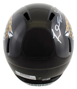 Jaguars Fred Taylor Signed Full Size Speed Rep Helmet w/ Silver Sig BAS Witness