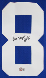Seahawks Steve Largent "HOF 95" Authentic Signed Blue M&N Jersey BAS Witnessed 1