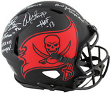 Bucs SB 37 Sapp, Brooks +2 Signed Eclipse F/S Speed Proline Helmet BAS Wit