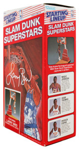 Celtics Larry Bird Signed Sealed 1989 Starting Lineup Slam Dunk BAS W #2W012587