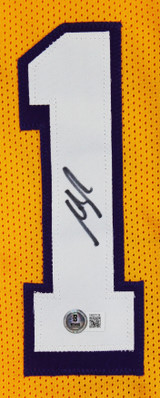 Austin Reaves 直筆サイン Austin Reaves Authentic Signed Purple Pro Style Jersey BAS