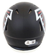 Falcons Julio Jones Authentic Signed Speed Mini Helmet Autographed BAS Witnessed