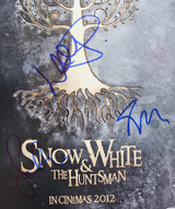 Snow White & the Huntsman (Sam Claflin, +2) Authentic Signed 12x18 PSA #AB10809
