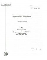 Jim Henson The Muppets Authentic Signed 1975 Document PSA/DNA #V10668