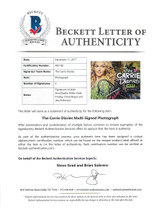 The Carrie Diaries (Robb, Findlay +2) Authentic Signed 11x14 Photo BAS #A85182