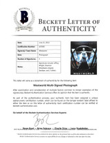 Westworld (5) Wright, Sarafyan, Woodward +2 Signed 8x10 Photo BAS #A57085