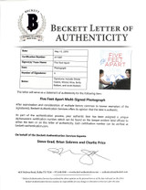 Five Feet Apart (4) Guerra, Arias, Baldoni +1 Signed 11x14 Photo BAS #A71987