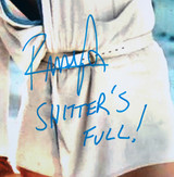 Randy Quaid Christmas Vacation "S******'s Full" Signed 16x20 Vertical Photo BAS