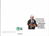 Chevy Chase Christmas Vacation "Merry Xmas!" Signed Greeting Card BAS Witnessed