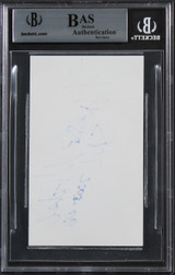 Finesse Mitchell Saturday Night Live SNL 2003-06 Signed 3x5 Index Card BAS Slab