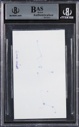 Dianne Wiest The Mayor of Kingstown Authentic Signed 3x5 Index Card BAS Slabbed