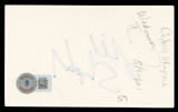 Cybill Shepherd The Last Picture Show Signed 3x5 Index Card BAS #BL96368