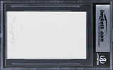 Rod Steiger In The Heat of the Night Signed 3x5 Index Card BAS Slabbed 4