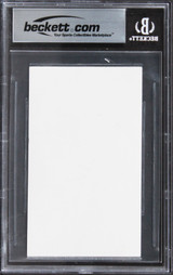 James Gandolfini The Sopranos Authentic Signed 3x5 Index Card BAS Slabbed 2