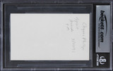 Chynna Phillips Bridesmaids Authentic Signed 3x5 Index Card BAS Slabbed 7