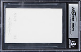 John Singleton Boyz N The Hood Authentic Signed 3x5 Index Card BAS Slabbed 2
