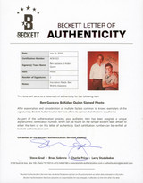 Ben Gazzara & Aidan Quinn Benny & Joon Authentic Signed 8x10 Photo BAS #AD64622