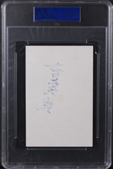 Annabeth Gish Sons of Anarchy Authentic Signed Index Card PSA/DNA Slabbed