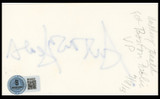 Anthony Head Buffy the Vampire Slayer Signed 3x5 Index Card BAS #BR26820