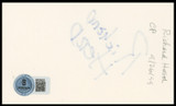 Richard Herd Star Trek: Voyager Authentic Signed 3x5 Index Card BAS #BR26822